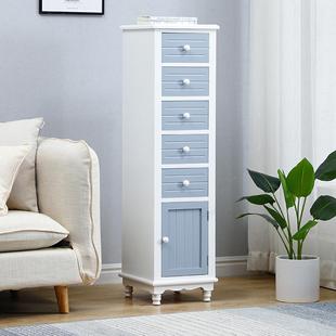 夹缝收纳柜卧五室简床头柜2边5 0cm超窄约实LUK木斗柜门迷你柜轻