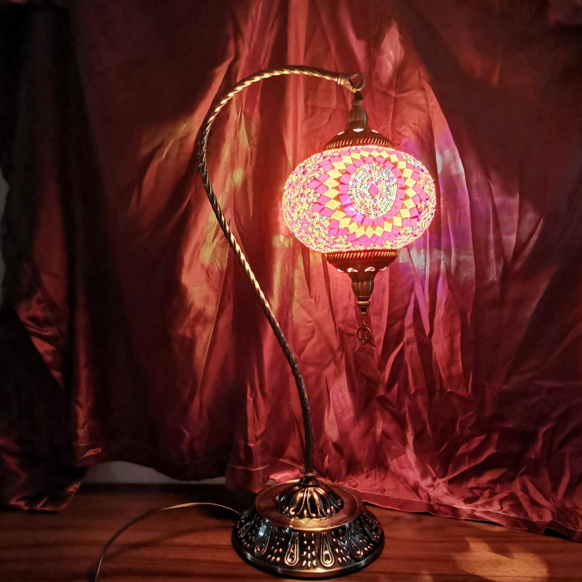 中海复浪漫古卧室床头客地厅吧台纯手工TL1L04东南亚耳土其彩色琉