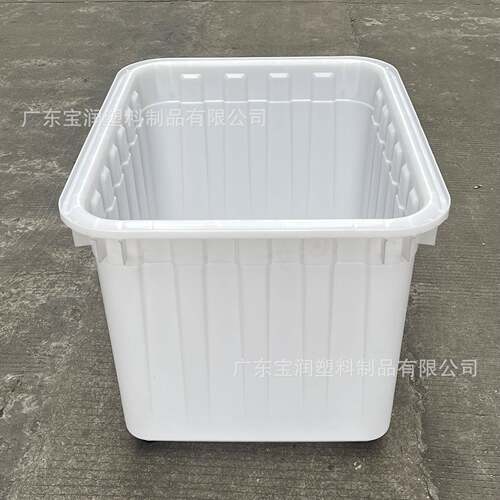 厂家直销加厚周大号塑鱼料水箱600L大容量长YQH方形箱养水转产塑