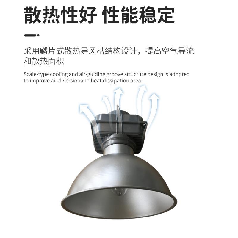 生产上250W40W海金卤灯工矿灯加厚铝制0磨砂CJG铝罩质保具3年