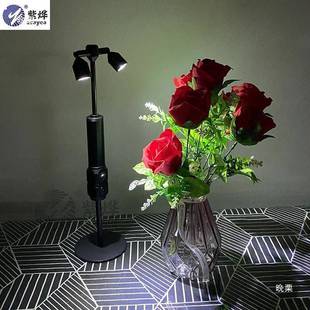 紫烨LED充电酒意吧台V灯创个性KT装围饰氛小夜灯复古餐厅Z-Z13清