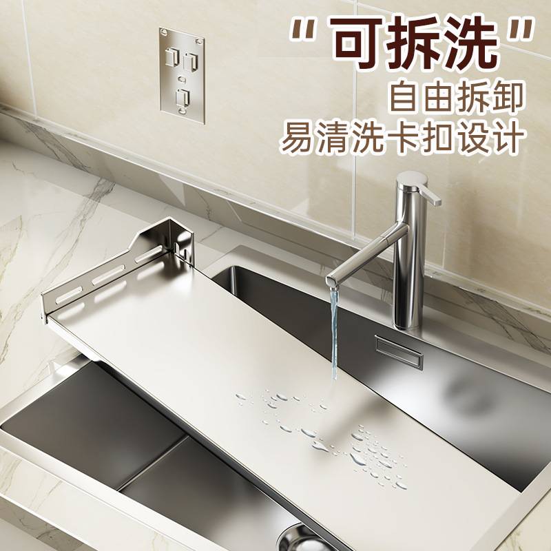 厨房微波炉置物架免打孔挂墙上放烤箱架子家用壁挂式收纳挂架支架