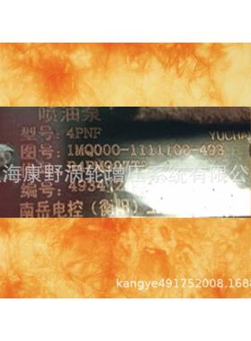 喷油泵1MQ000-11111FUY0A0-493B4P0M97T3和B629CBHT6A95R029C1696