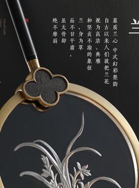 印新中苏式吊灯客厅全铜代房D-8287简约中国风大现气复古书餐厅灯