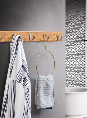 衣钩墙壁挂壁试衣间挂钩入户进门玄关挂衣ND150005服衣挂门帽后挂