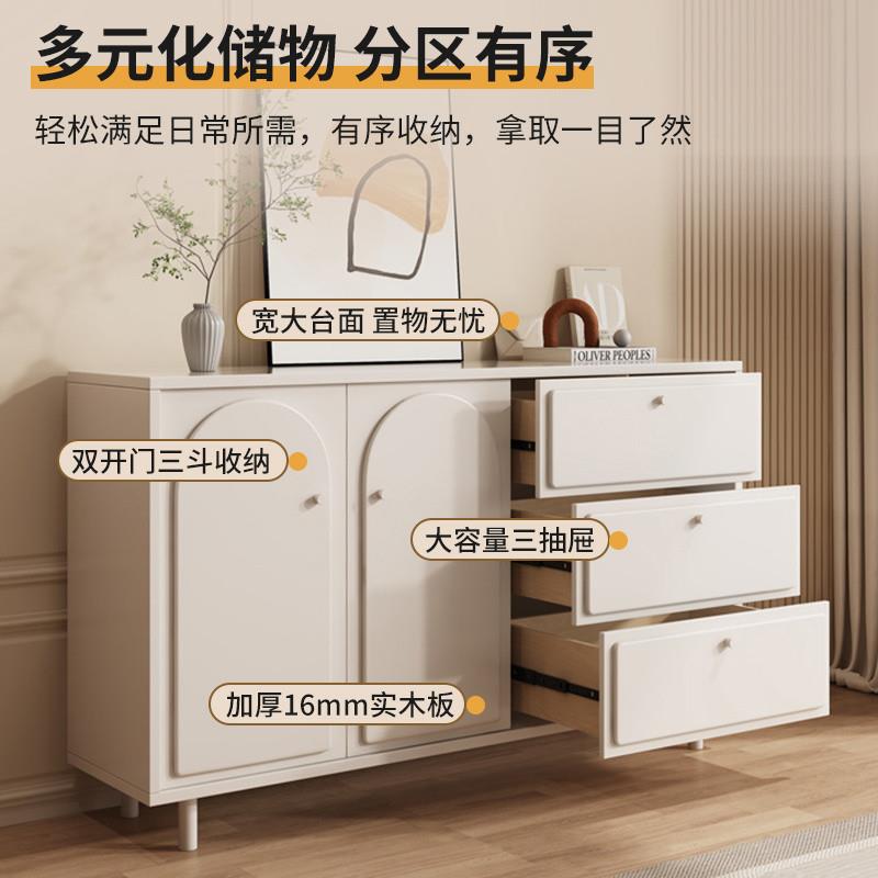 Fls实木柜纳五斗柜客厅靠墙斗边卧室2CnrY8Ey收物柜储抽屉柜床尾