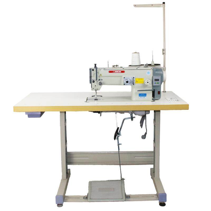 1530直驱梭曲自动加油大折缝机皮革无品牌/边厚料人字车三角针包