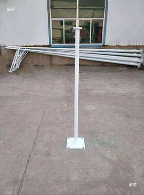 家烤用FOO风力发电机立立柱支架监控杆杆拉索展示架喷漆漆杆尺寸