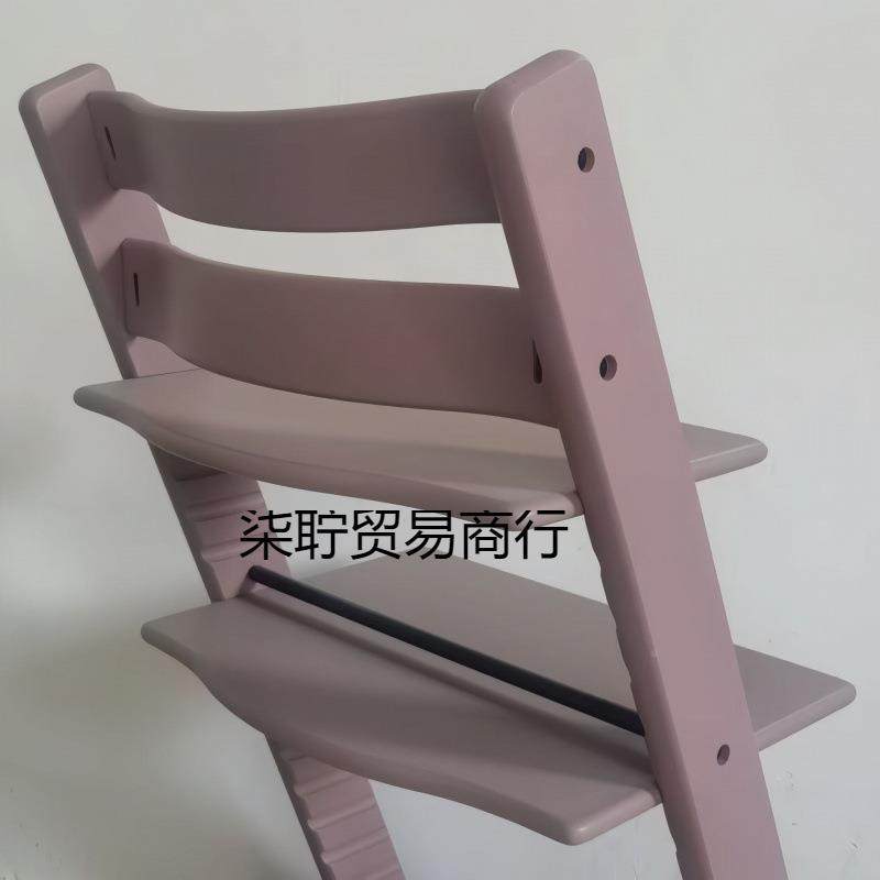 成厂家直销实木靠背长儿椅童餐椅8宝餐桌椅多功能宝榉木椅子可调