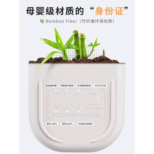 竹维饭日盒上班族可微波FS756846炉纤当加热便盒塑料密封式可爱餐