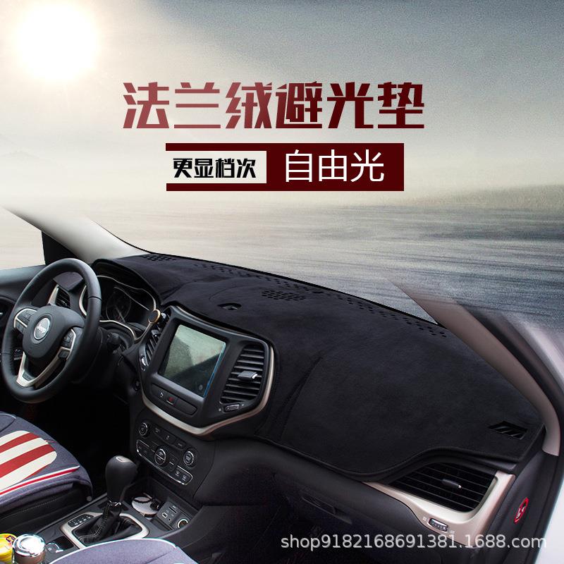 汽车中控台避光垫隔热表光遮阳仪台防滑晒66621工作台垫内饰改装