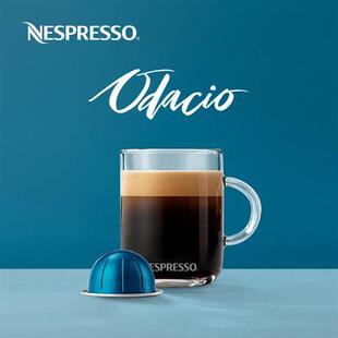 Nespresso奈斯派索胶囊咖啡 Vertuo达西欧进口浓缩黑咖啡浅烘10颗
