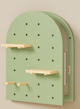 木洞实洞板电表箱装饰厅画餐创意置物架新挡款配电箱AL102160遮免