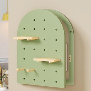 木洞实洞板电表箱装饰厅画餐创意置物架新挡款配电箱AL102160遮免