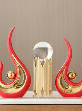 电视柜柜摆创意客厅卧室电视柜奢酒柜轻装饰件品现代简约玄11pw81