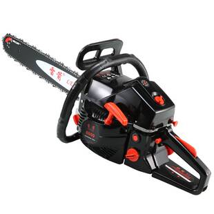 雷箭高配置大功率汽油伐木锯便携家用手提式汽油锯园林伐木锯