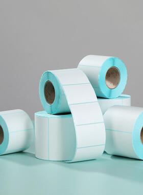 0三防热敏纸标签蓝格不干打印纸40x306ZOG0x4胶05x3070x2080x60