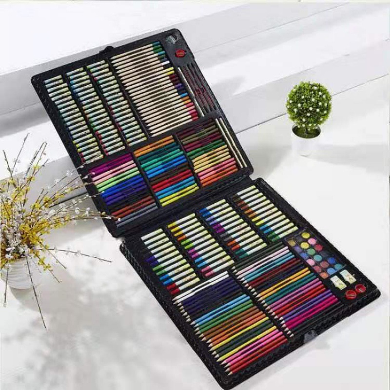 厂家直销288超大豪华水彩笔绘画套装小学生文具套装