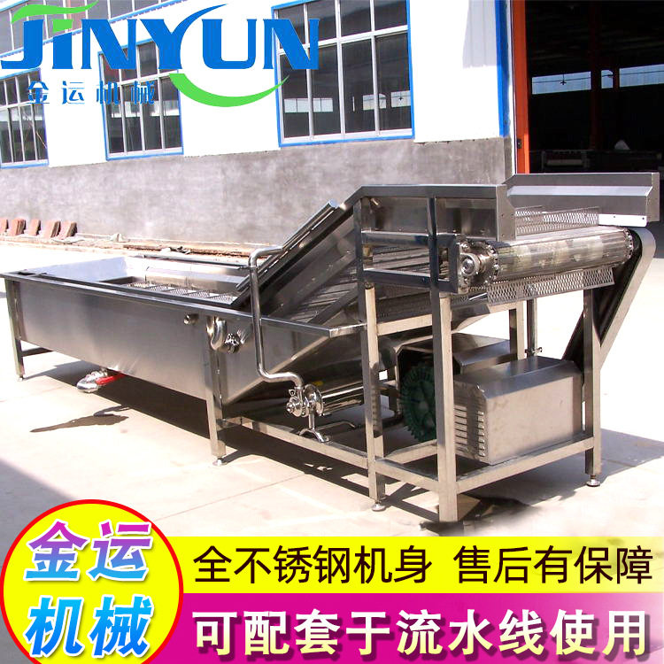 蔬果葡萄气泡清洗流水线