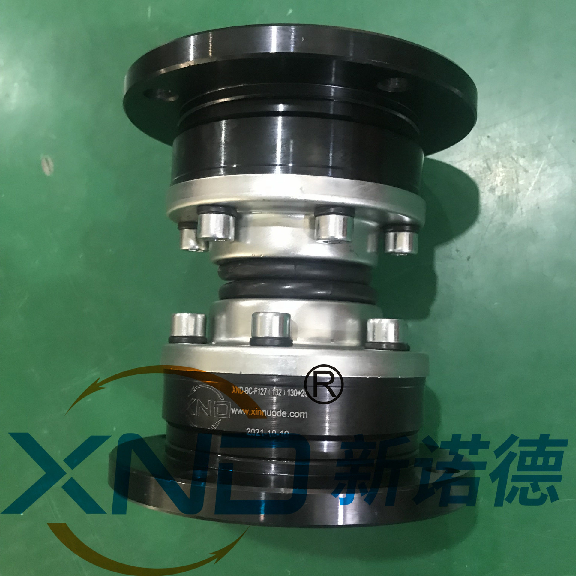等速同步万向联轴器双法兰球笼