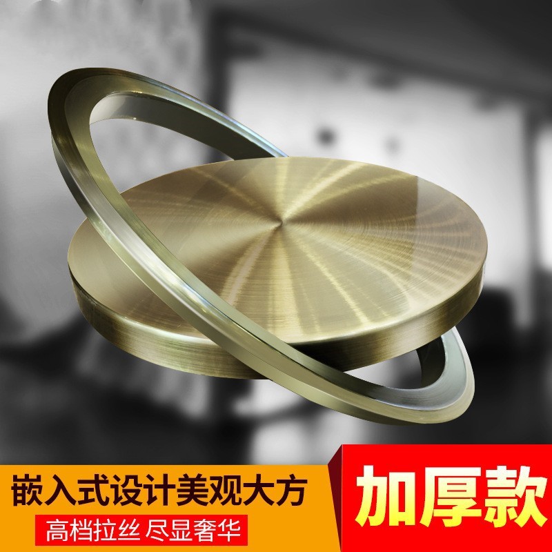 不锈钢嵌入式翻盖垃圾桶