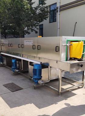 洗框机果蔬24328菌清类周转超备筐洗设市购物篮全自动洗框机