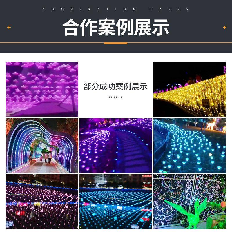 le饰d户外装仿真鸟巢灯公园亮化景藤区401亮化照树灯品草编鸟窝小