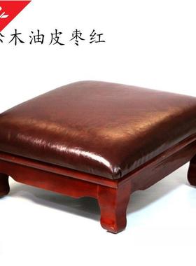 大寺拜佛凳狮脚磕头凳打垫跪拜实佛贺欧bsSB木禅修垫家用拜坐佛跪