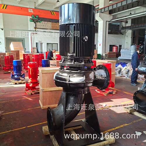 上海旺泉200LW350-45立式排污泵、直立式排污泵、转角管道排污泵