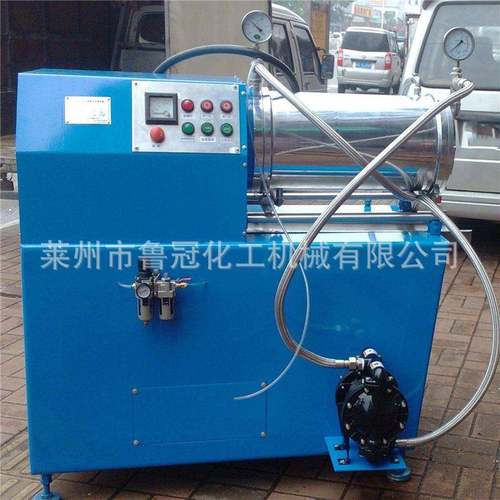 厂家生产油漆涂料颜料染料卧式砂磨机不锈钢研磨机