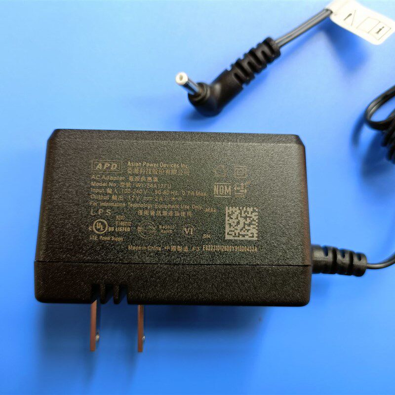 原装APD亚源12V2A电源适配WY-24A12FU平板电脑充电器插头3.5*1.0