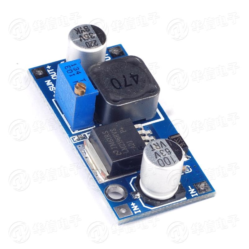 新款 LM2596HV DC-DC可调稳压降压模块5-60V输入1.25V-30V输出图片