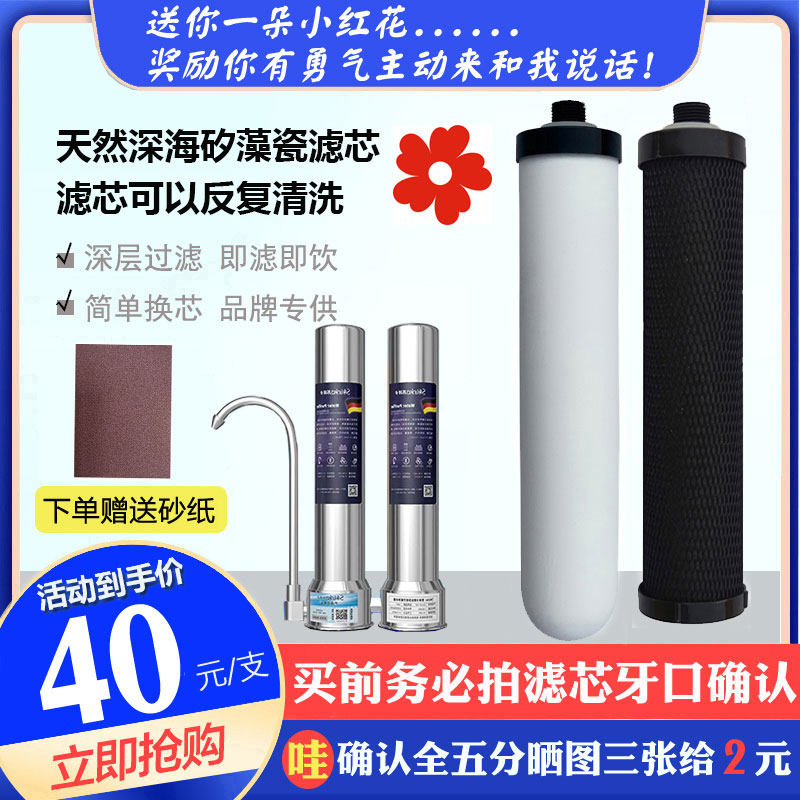 德国苏林卡净水器滤芯全净双子星拖把池