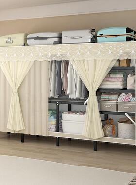 简易衣柜安免衣装折GSU叠布衣柜家用卧室租房家用出现代收纳橱