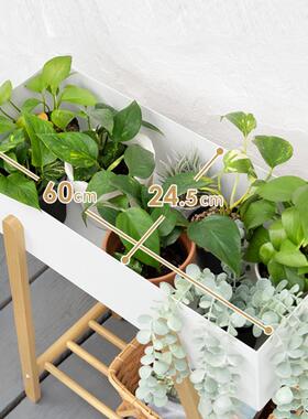 架落地室14975内日式客厅花盆物托架花阳台栽植摆放置物架绿萝盆