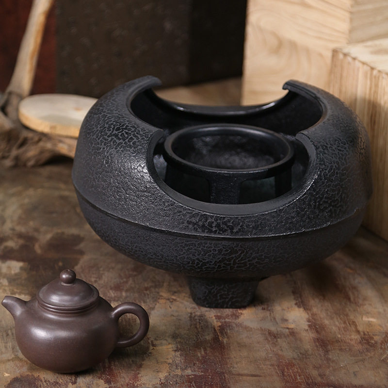 老火钵炭炉纯生铁铁炉煮茶炭
