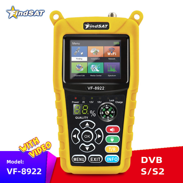 FindSAT VF-8922高清寻星仪 调星仪 工程宝 DVB-S/S2