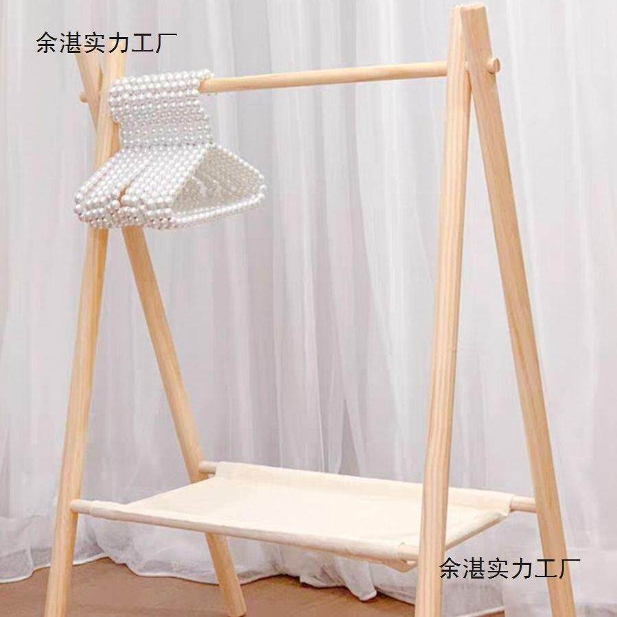 宠物HLK衣落地狗狗衣服收纳家架用猫咪挂衣架宠物店架挂衣迪泰衣
