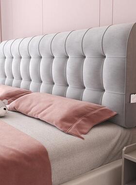 自网红新款背床头靠垫靠软包榻榻米靠大床粘靠JUNPIN12枕床罩床上