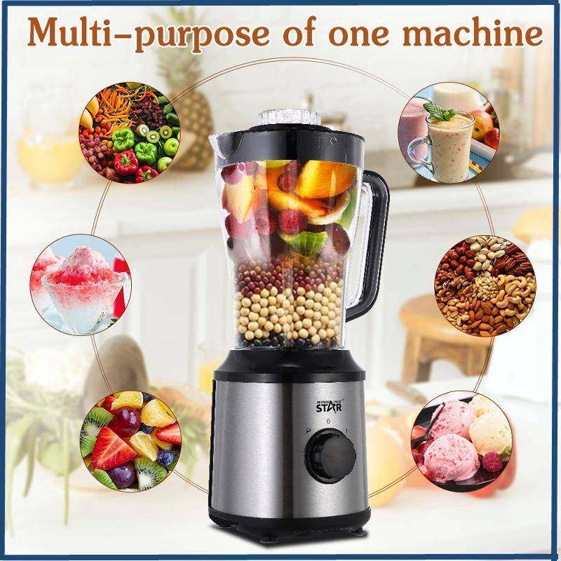 winin榨ngstar耐摔家用果汁绞CPP肉搅拌三合一榨汁机Blender