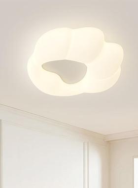 吸顶灯卧创意卡粉色猫爪儿童房灯护温馨眼全光谱通高显OAF色室吸