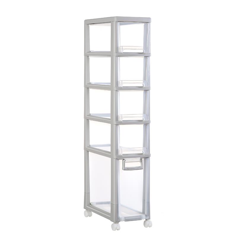 厨房夹超缝储置物架冰边侧20c箱m落地可移动窄卫生LDF间缝隙收纳