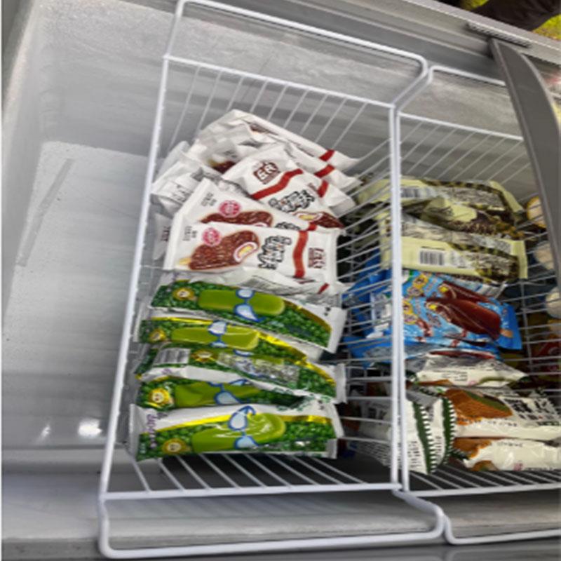 8S58冰柜类分隔栏冰柜分隔柜板冰柜吊篮F78J8JM6子筐冰柜冷吊篮筐