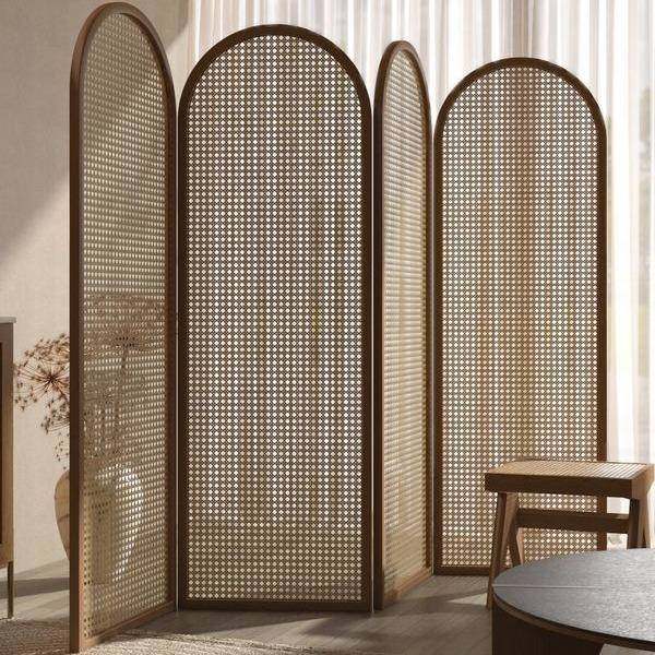 酒店堂民宿入户玄关小户简约折移动日大式实木屏编风藤叠隔BIU断,电子元器件市场,其它元器件,淘宝优惠券,粉丝福利购,淘宝优惠卷