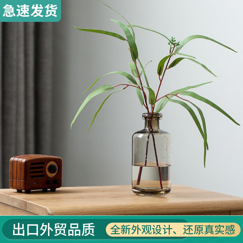 芊蔚尤加利叶桌面仿真花艺套装