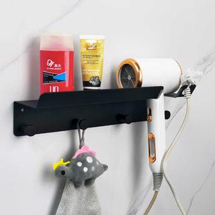 电风机浴架子置物架304不打锈钢壁挂免孔支架室墙上风EIQ吹筒收纳