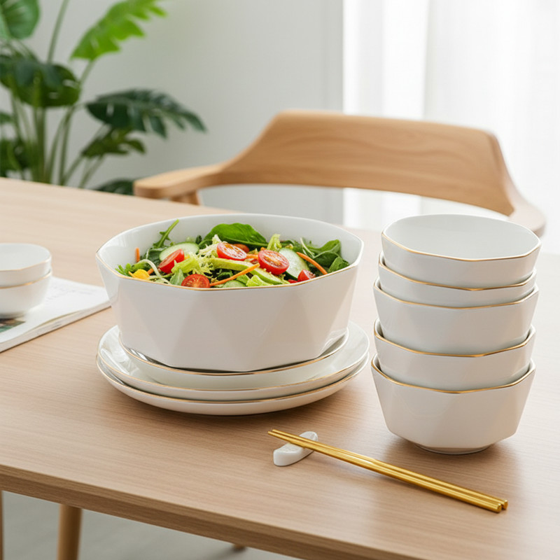 2025新款北欧创意陶瓷饭碗