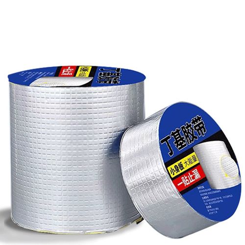 屋顶补漏材料丁基防水胶带楼顶裂缝漏水粘补卷材彩钢瓦强力堵漏王