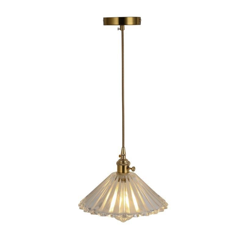 床头灯吊灯法式复古玻璃高级感简约个性时尚酒吧餐厅吧台中山灯具