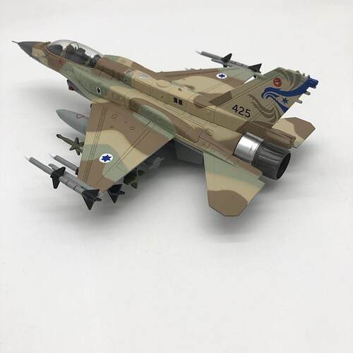 1/72以色列 F-16I 风暴仿真合金战斗机飞机模型成品F16I 航模摆件